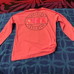 Victoria Secret Pink long sleeve with sequins  pink/black small